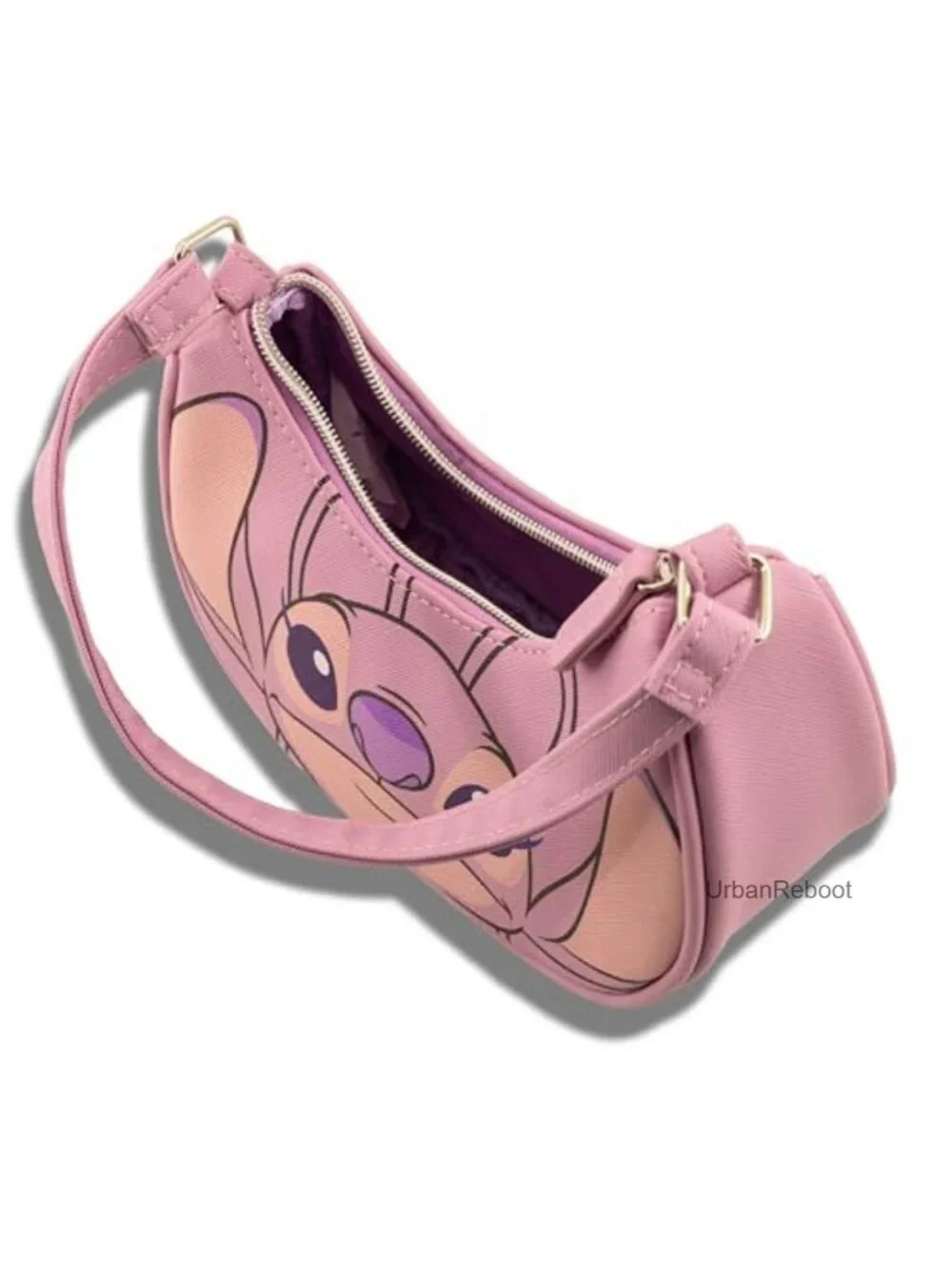 Disney Angel Lilo and Stitch Hobo Handbag Girls PU Leather Crossbody Mini Bag
